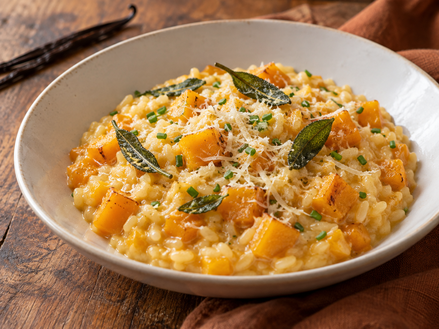 Butternut Squash & Vanilla Risotto